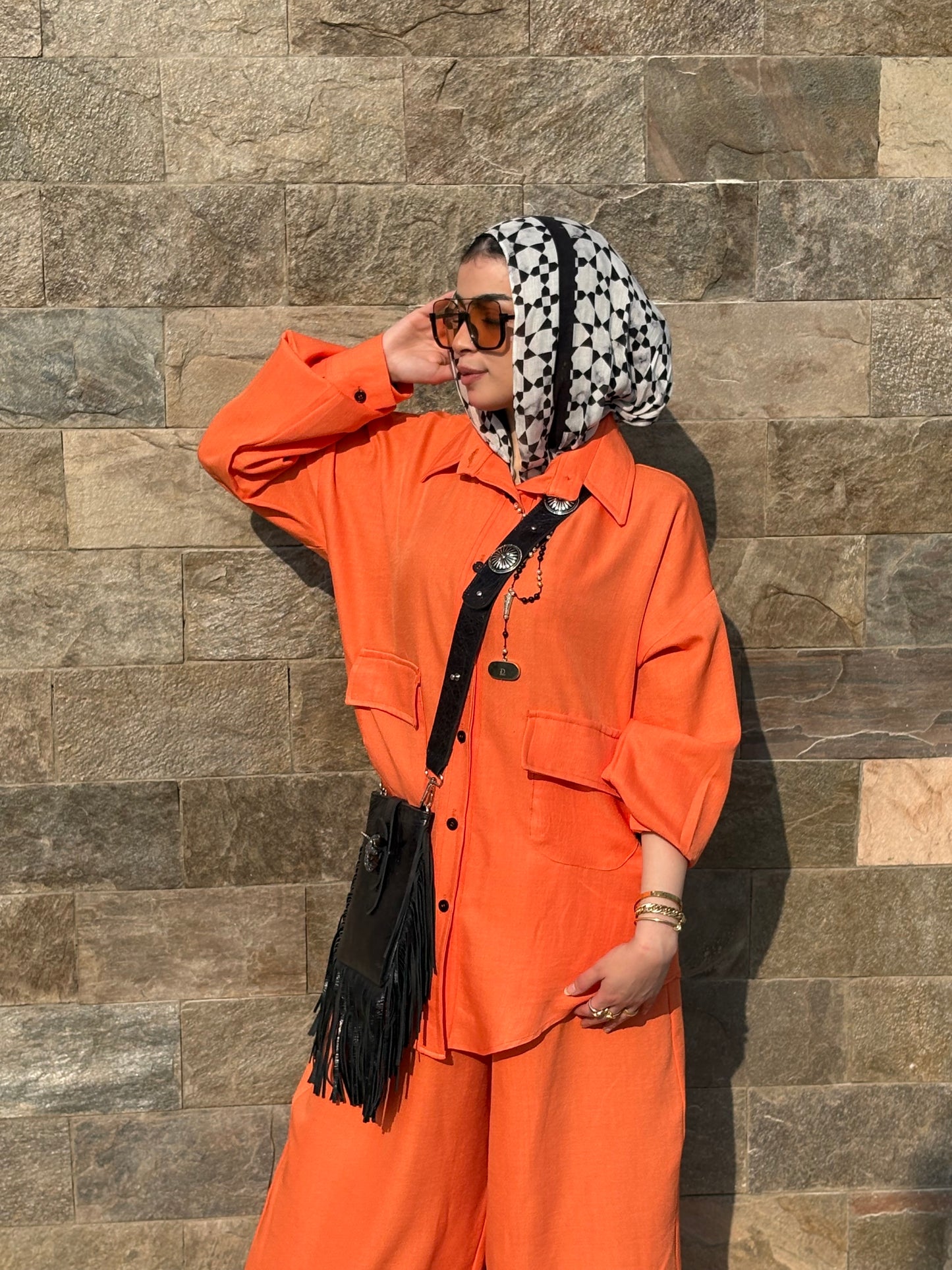Everyday set in orange