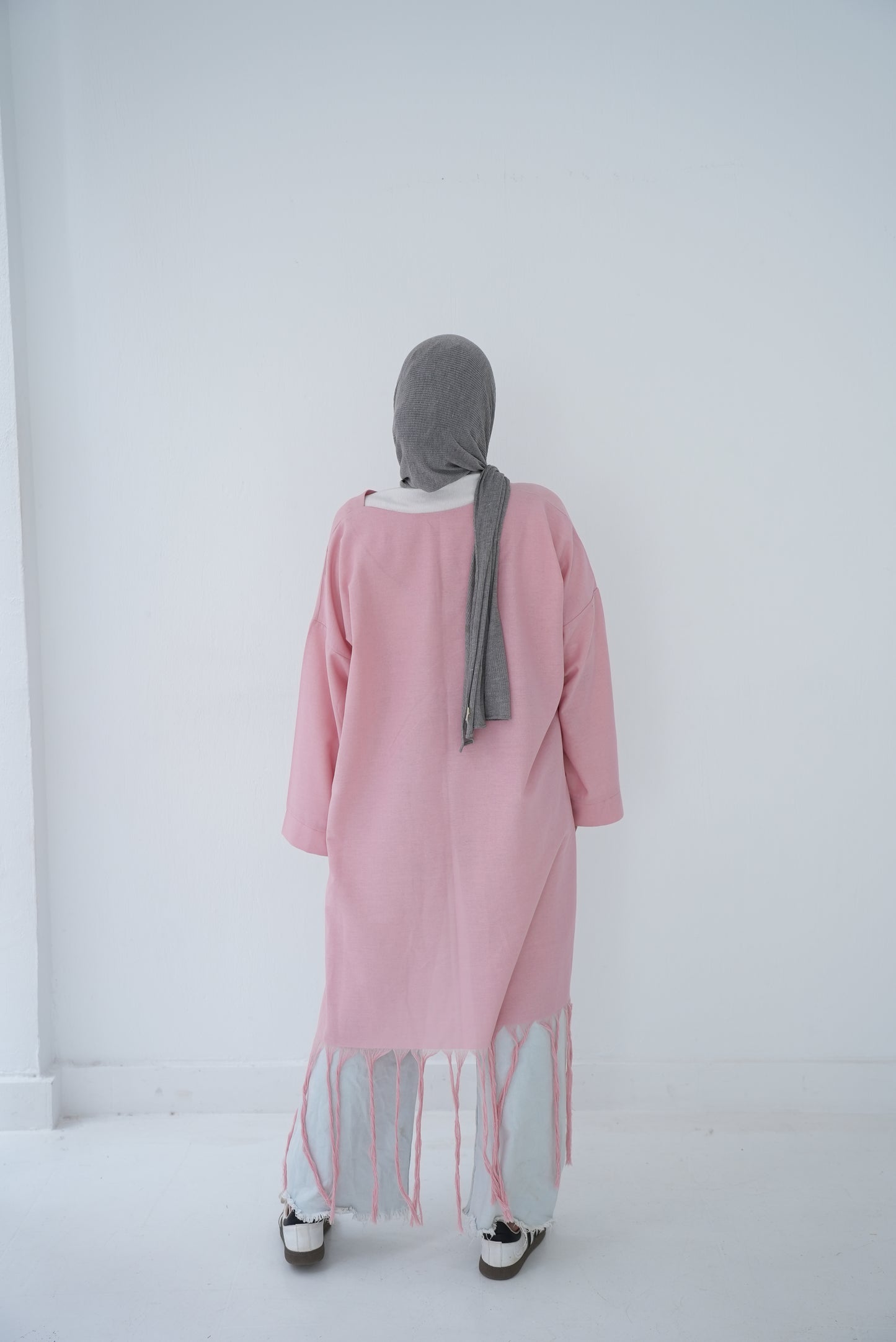 Rose fringes top