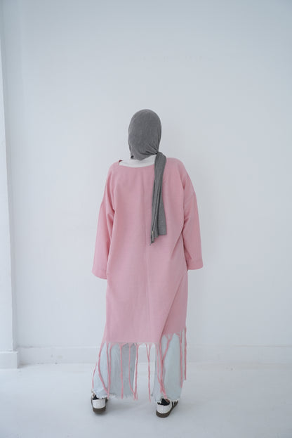 Rose fringes top