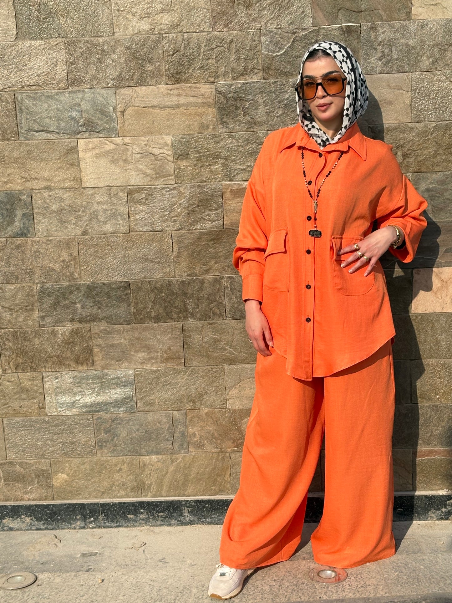 Everyday set in orange