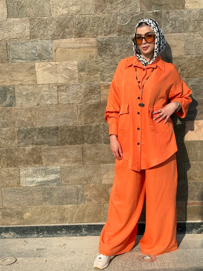 Everyday set in orange